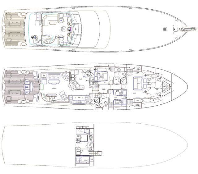 Sea Force IX Luxury Performance Sport Yacht 91.5 